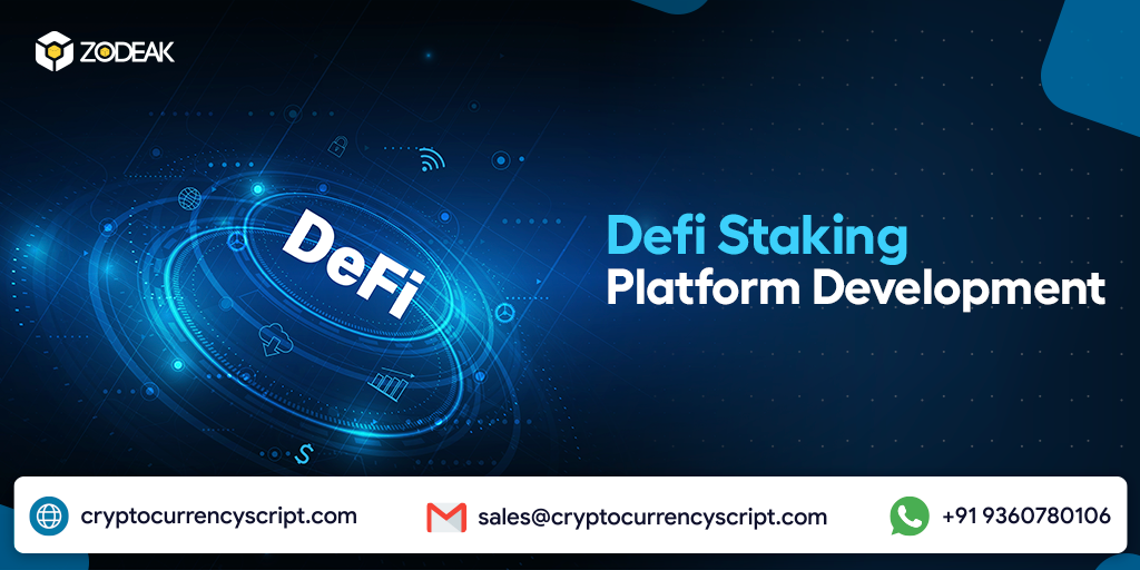 DeFi Staking Platform Development