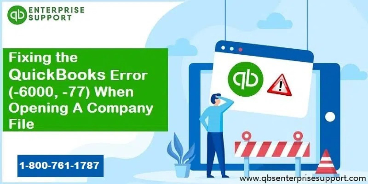 Fix QuickBooks Error 6000 77 (When Opening a Company File)