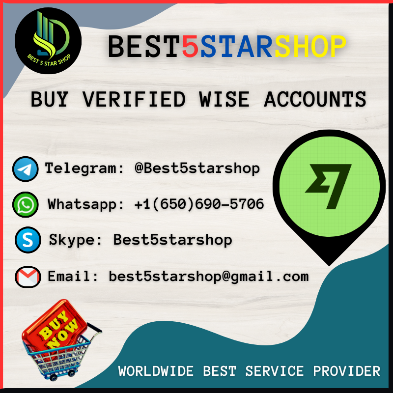 Buy Verified Wise Accounts - Verified Personal & Business Accounts