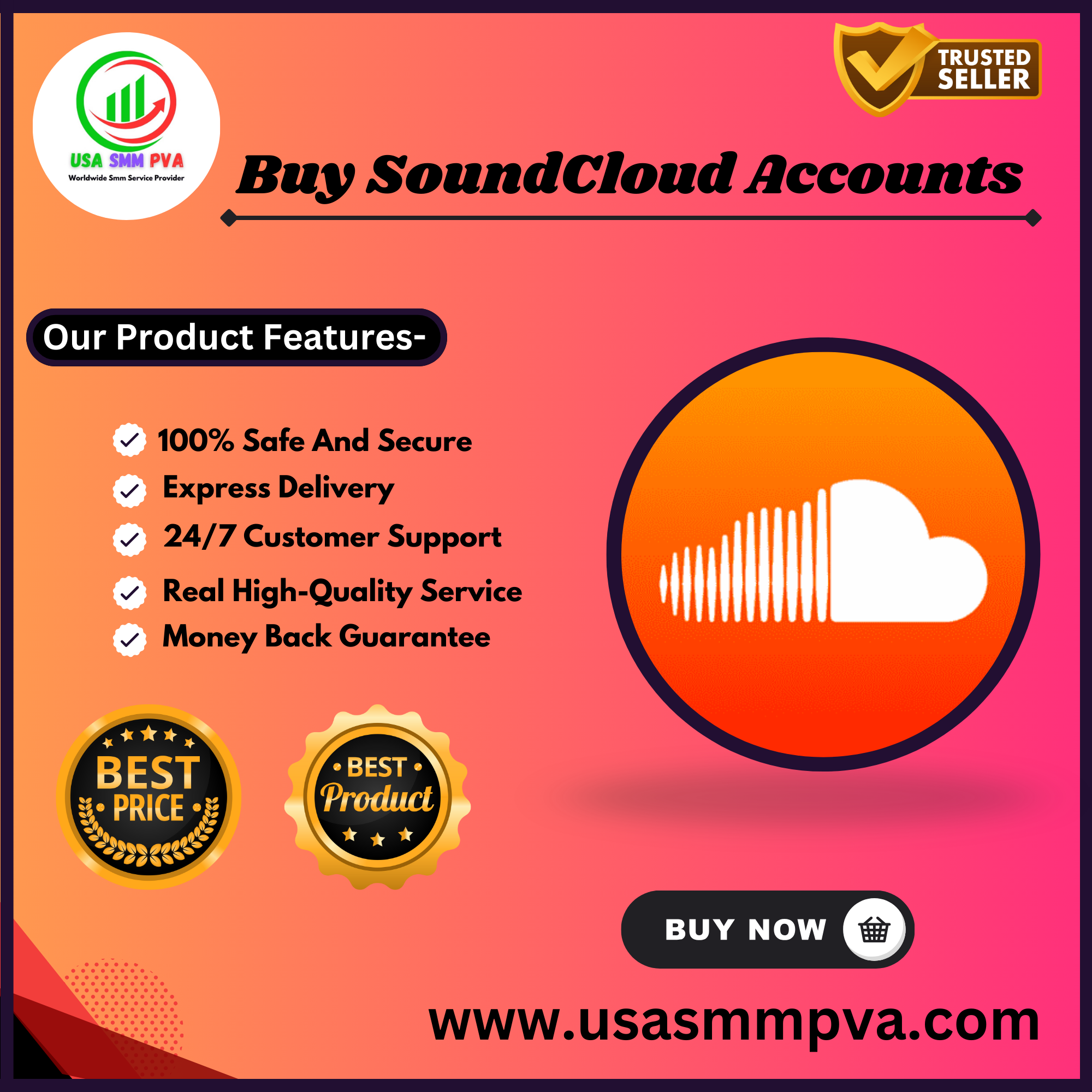 Buy SoundCloud Accounts -