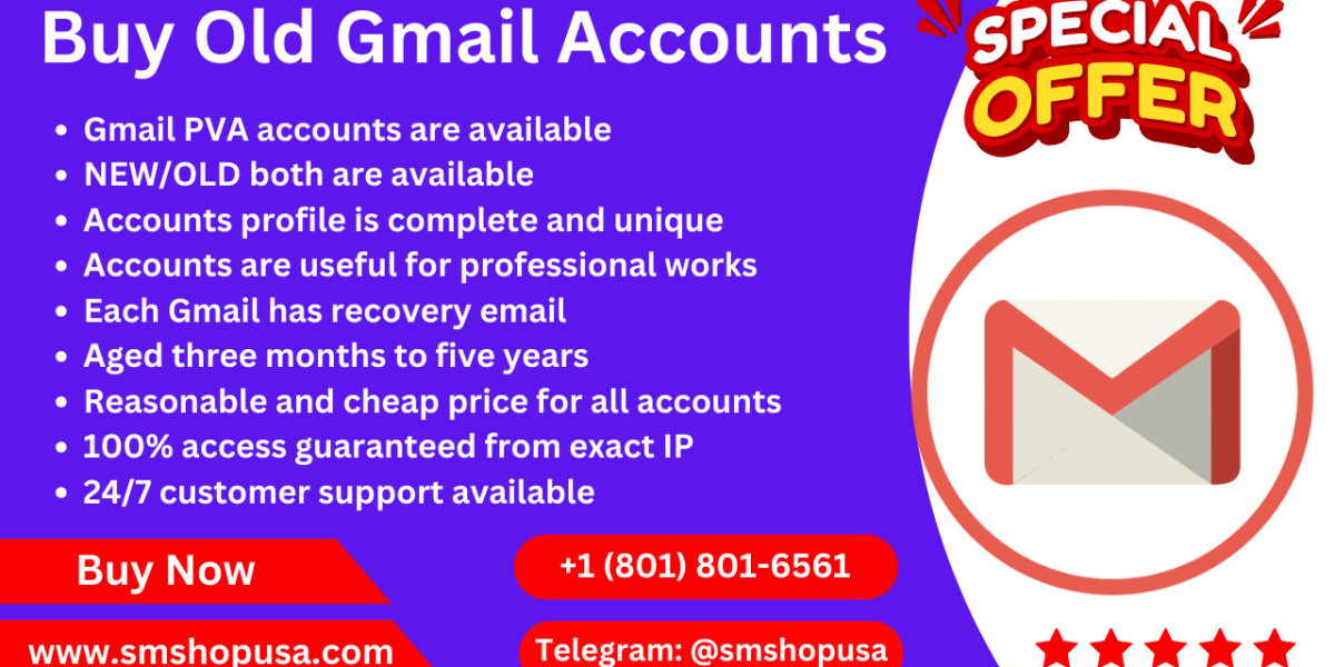 Buy Old Gmail Accounts | Bulk Aged Gmail for Business