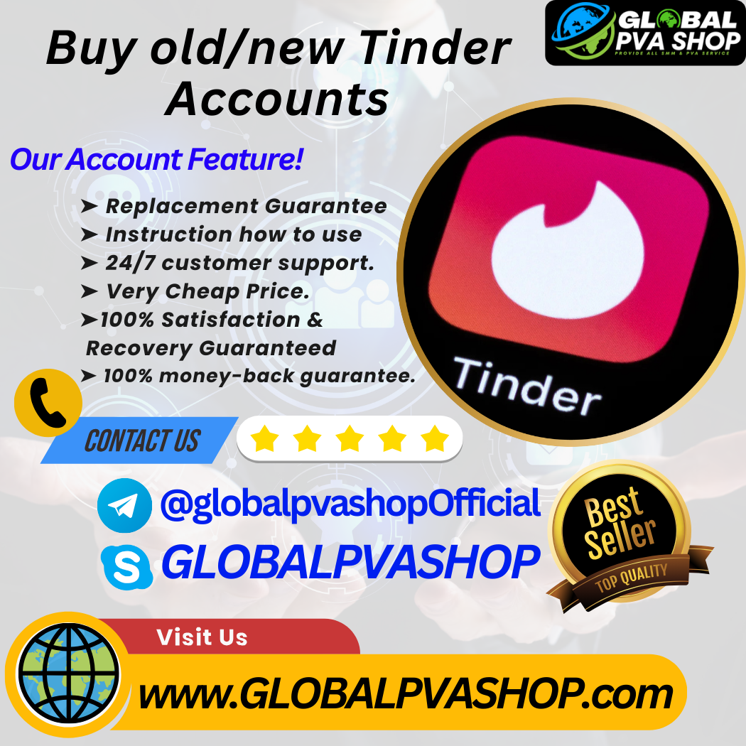 Buy Tinder Accounts - Global PVA Shop