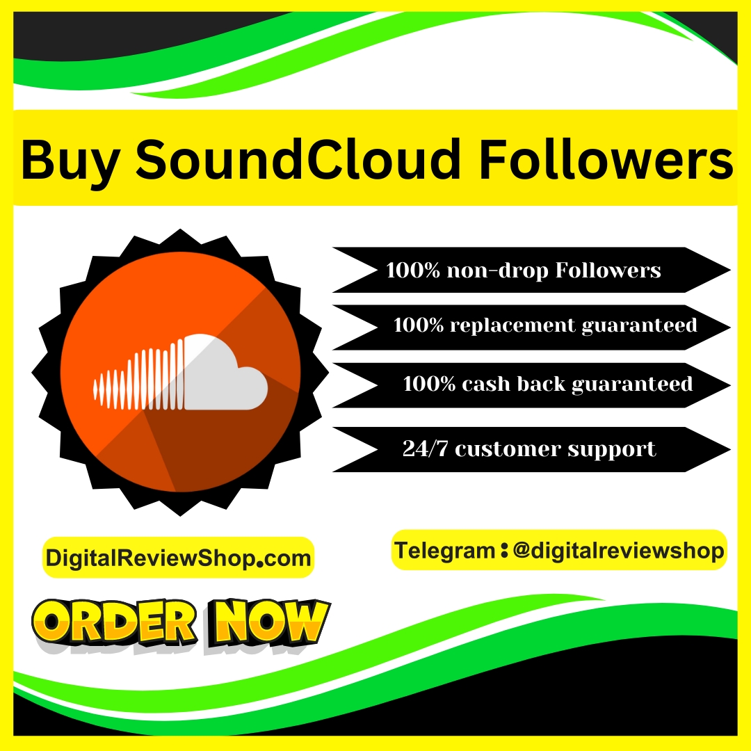 Buy SoundCloud Followers - 100% Non Drop Followers