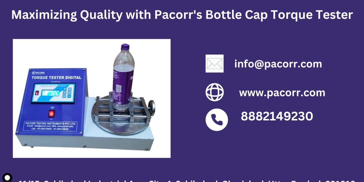 Bottle Cap Torque Tester: Your Reliable Partner in Achieving Leak-Proof Packaging