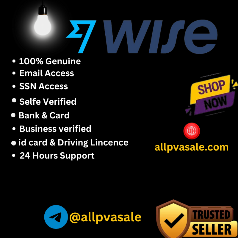 Buy Verified Wise Account - Personal & Business Secure