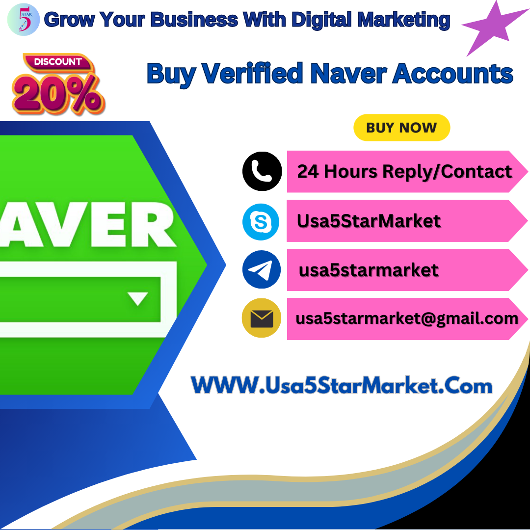 Buy Verified Naver Accounts-➤100% Full Document Verified