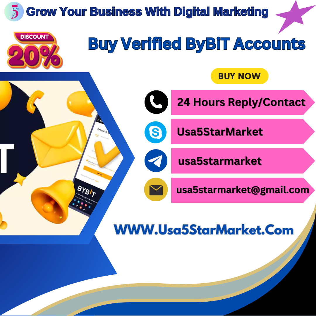 Buy Verified ByBiT Accounts -Buy 100% Verified USA BYBIT Accounts