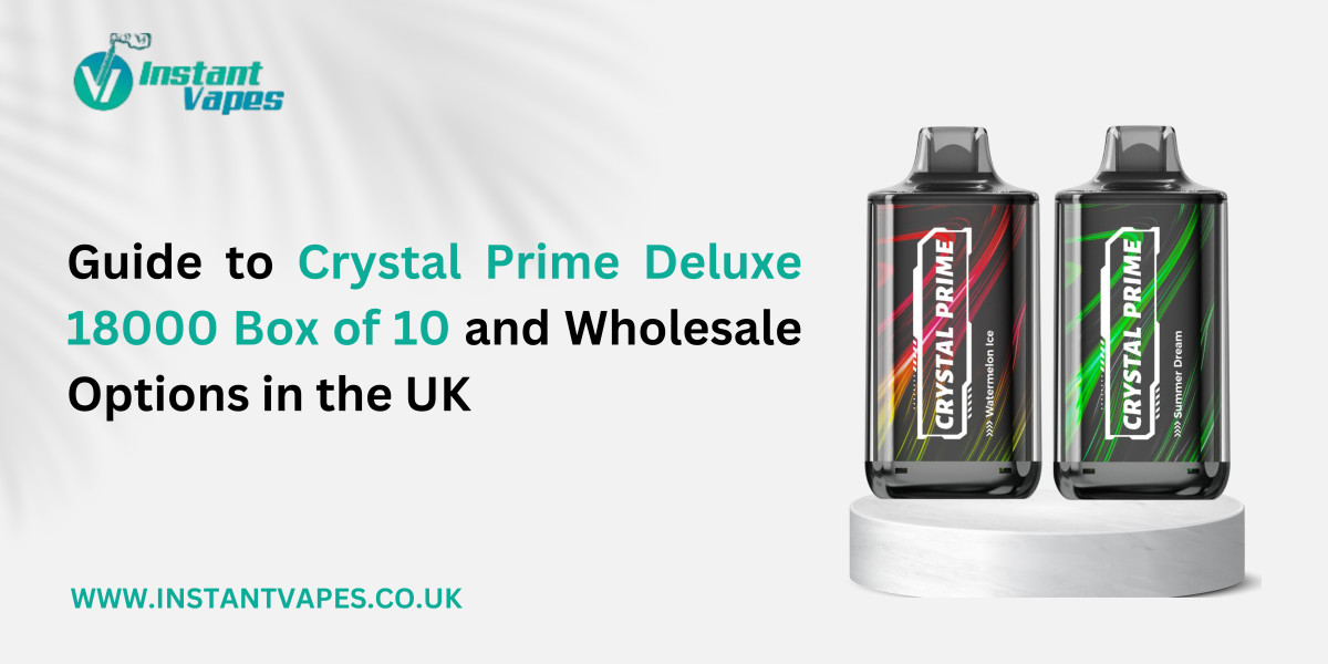 Guide to Crystal Prime Deluxe 18000 Box of 10 and Wholesale Options in the UK