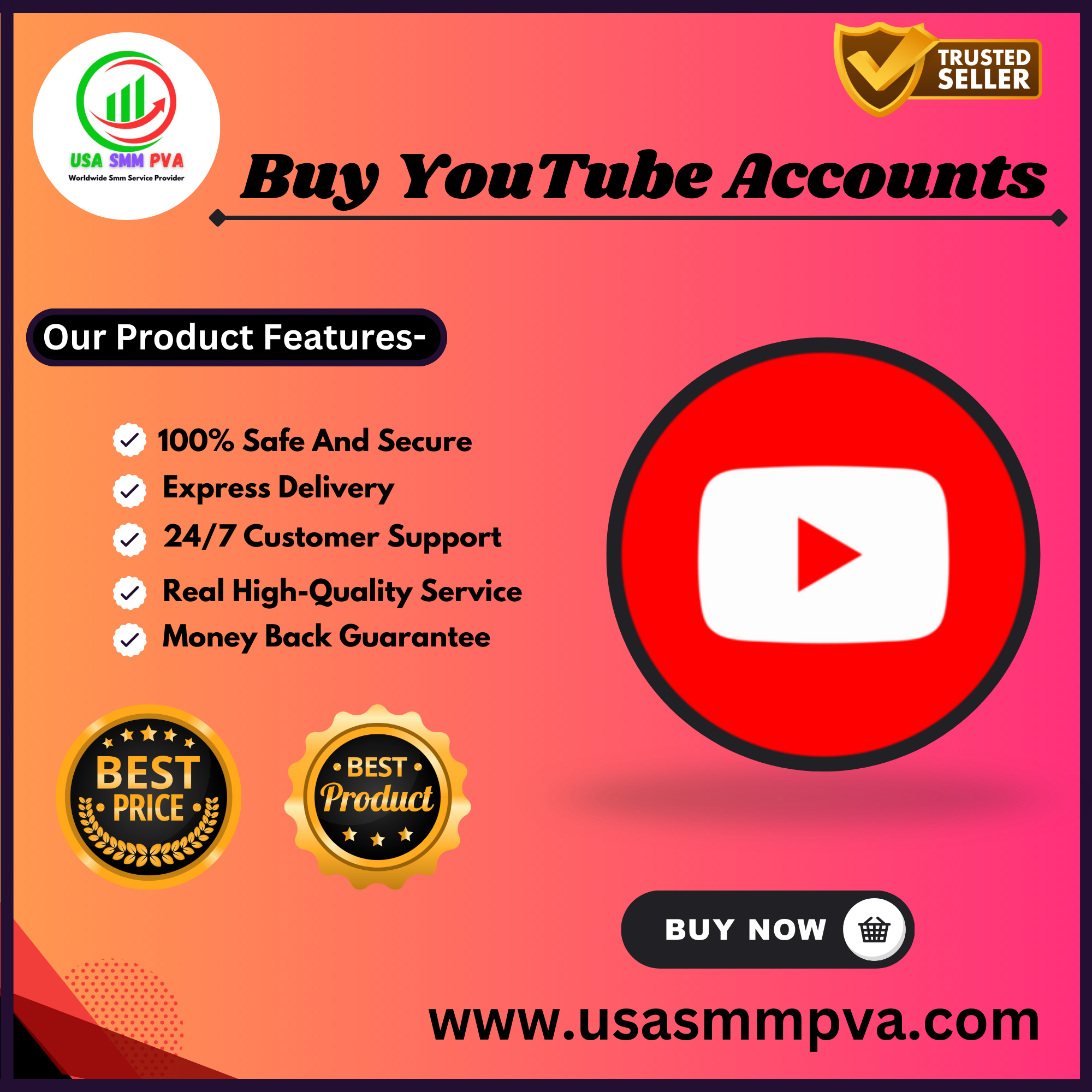 Buy YouTube Accounts -