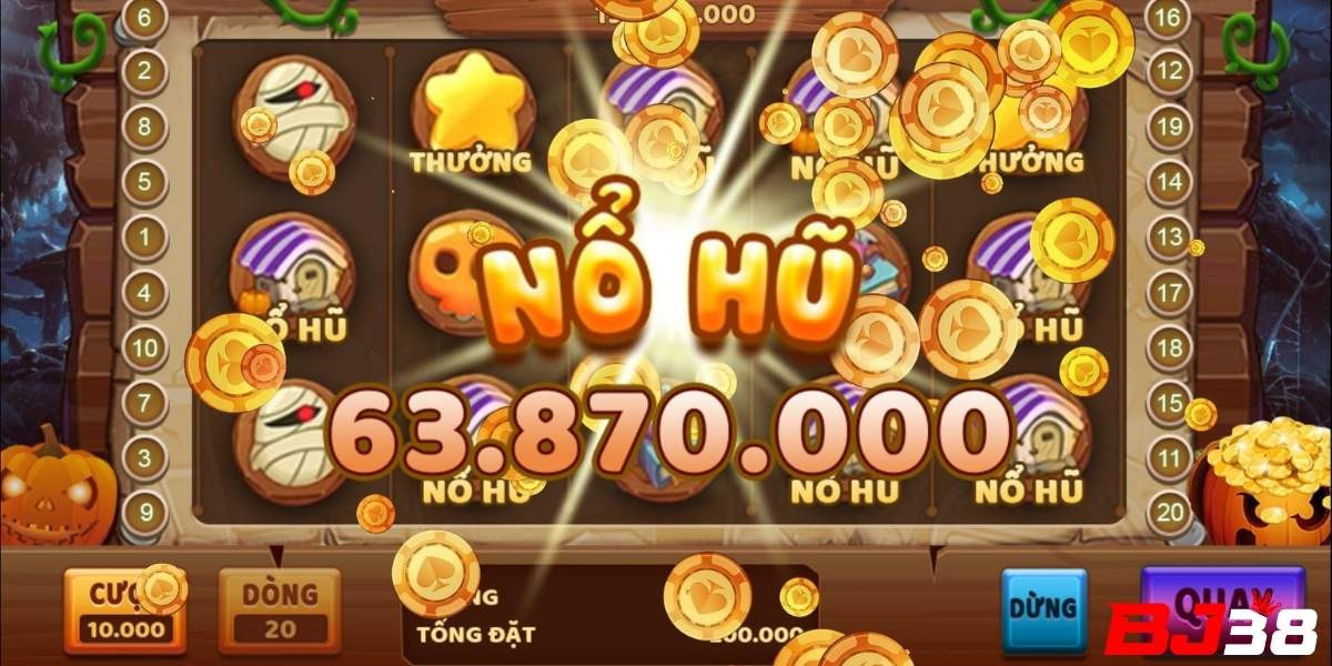 BJ38 Nổ Hũ: Jackpot Bùng Nổ, Một Vòng Quay - Đổi Đời!