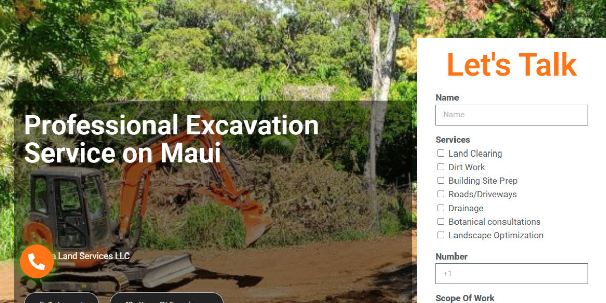 Maui excavation and land grading