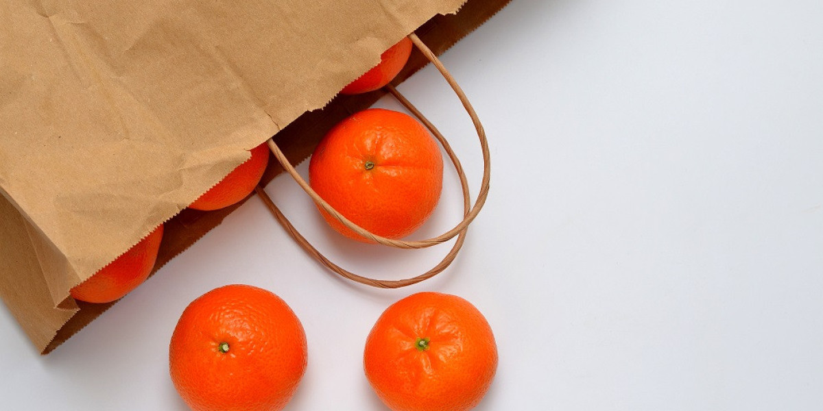 Mandarin Orange Paper Bag: A Festive and Eco-Friendly Choice