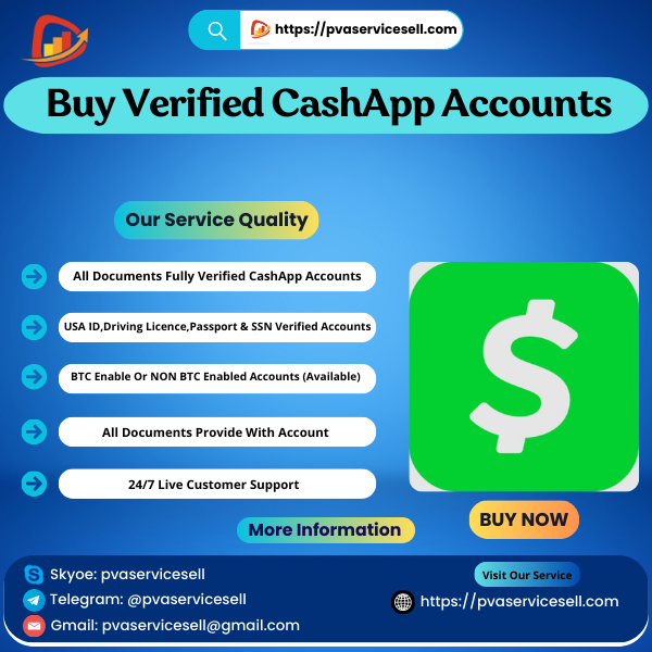 Buy Verified CashApp Accounts - PVA Service Sell