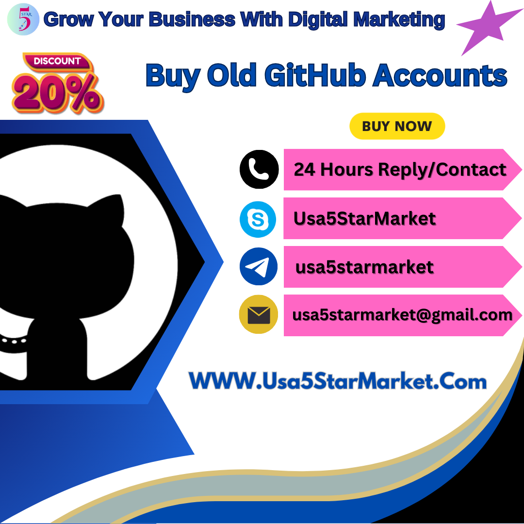 Buy Old GitHub Accounts-➥We offer a 100% approved account. full access