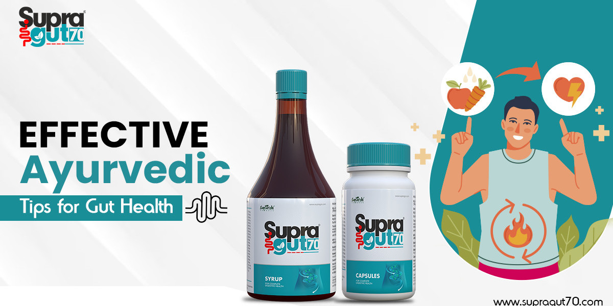 Effective Ayurvedic Tips for Promoting Gut Health | Supra gut 70