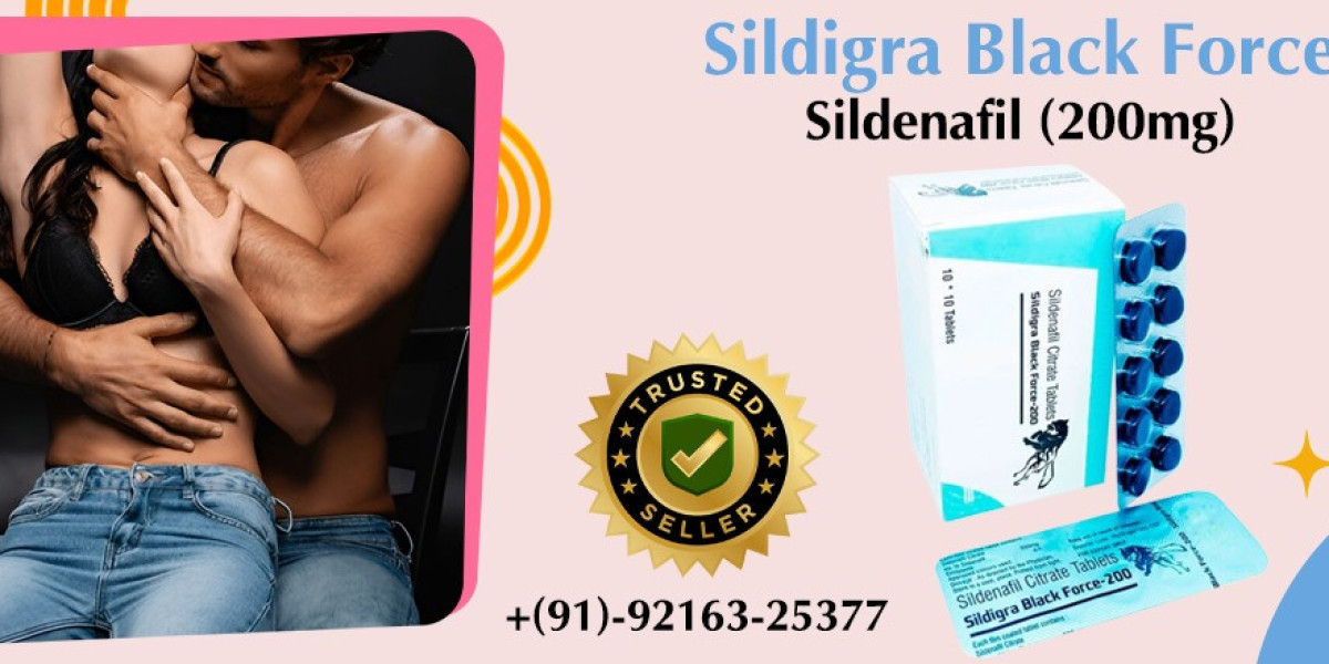 Flawless Medication to Manage Erection Issues With Sildigra Black Force