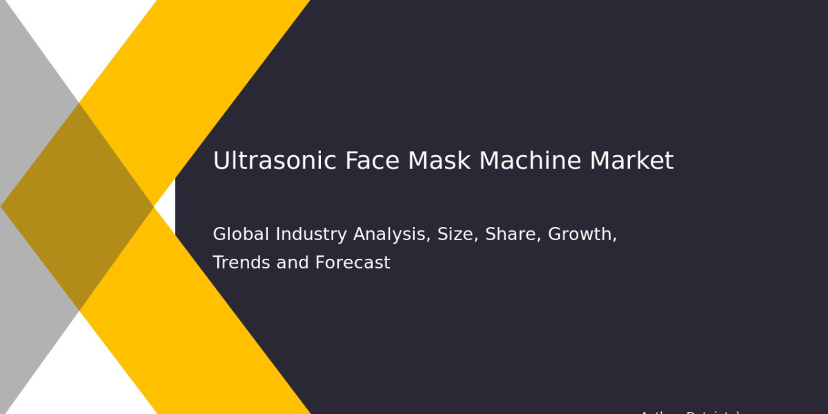 Ultrasonic Face Mask Machine Market Trends: Size and Share Forecast 2032