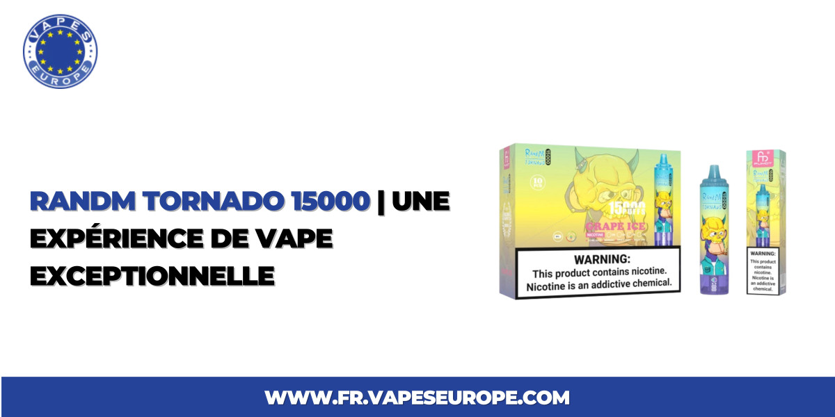 RandM Tornado 15000  | Une Expérience de Vape Exceptionnelle