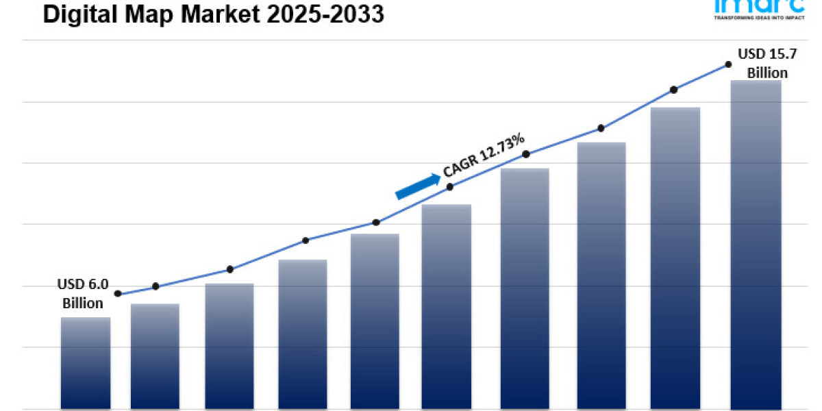 Digital Map Market Share, Size, Trends, Revenue, Analysis Report 2025-2033