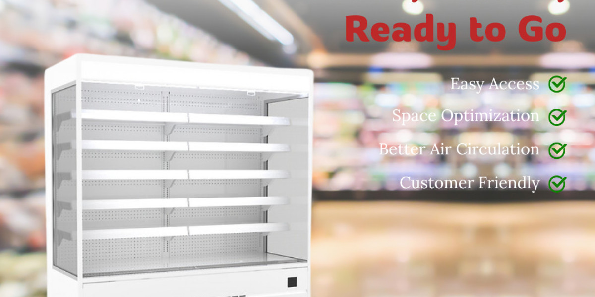 Open Front Display Chiller