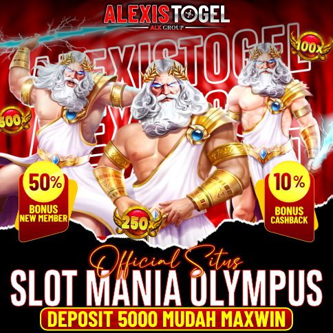 Alexistogel: Official Situs Slot Mania Olympus Deposit 5000 Mudah Maxwin