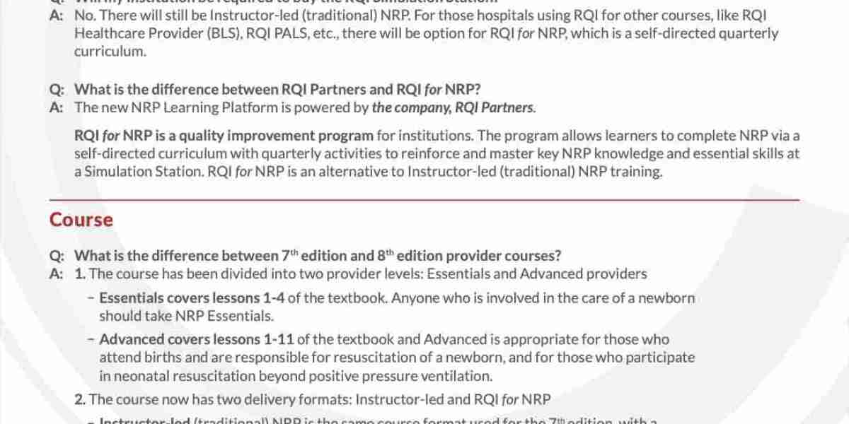 Become Proficient in Neonatal Emergency Care with NRP Essentials and Advanced Training