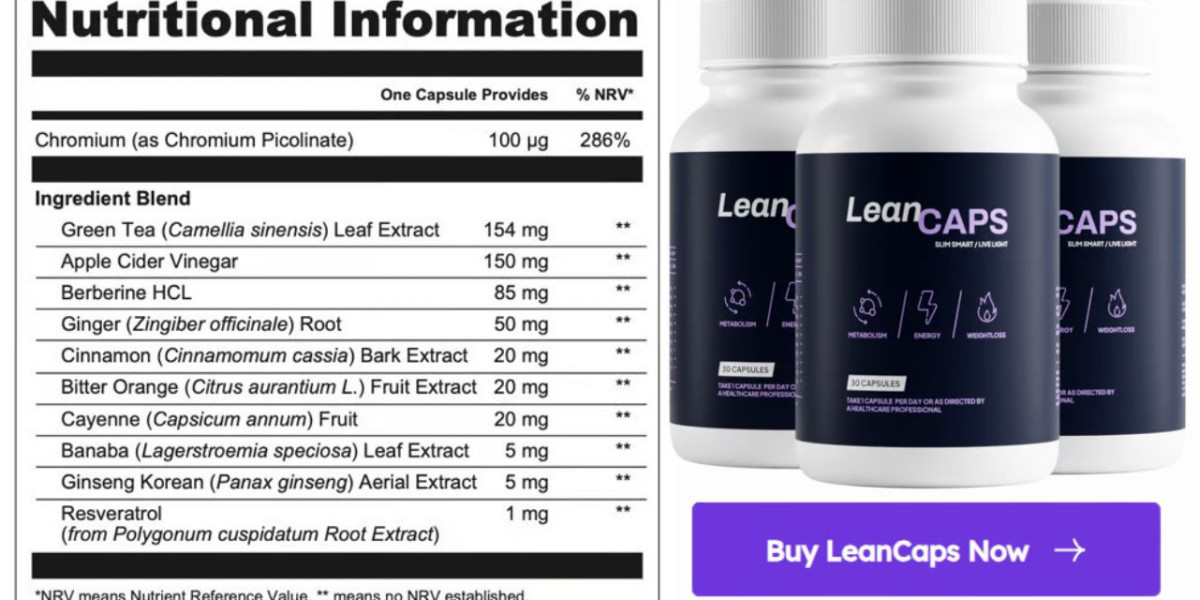 LeanCaps Capsules UK Official Website & Offer Cost In UK