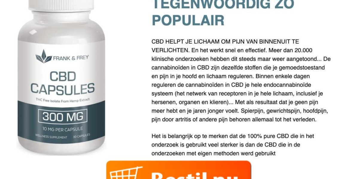 Frank & Frey CBD Capsules Nederland (NL) Prijs, Werking