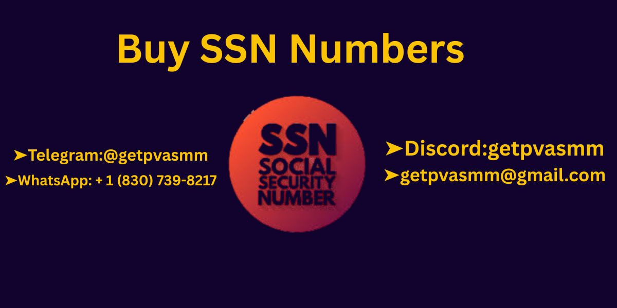 Buy SSN Numbers