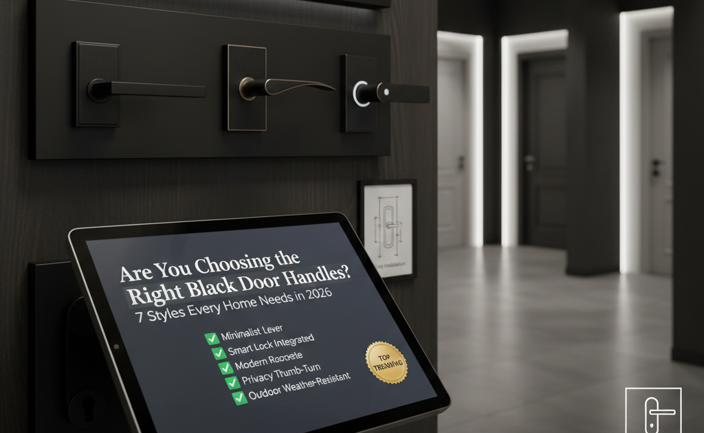 Are You Choosing the Right Black Door Handles? 7 Styles Every Home Needs in 2026