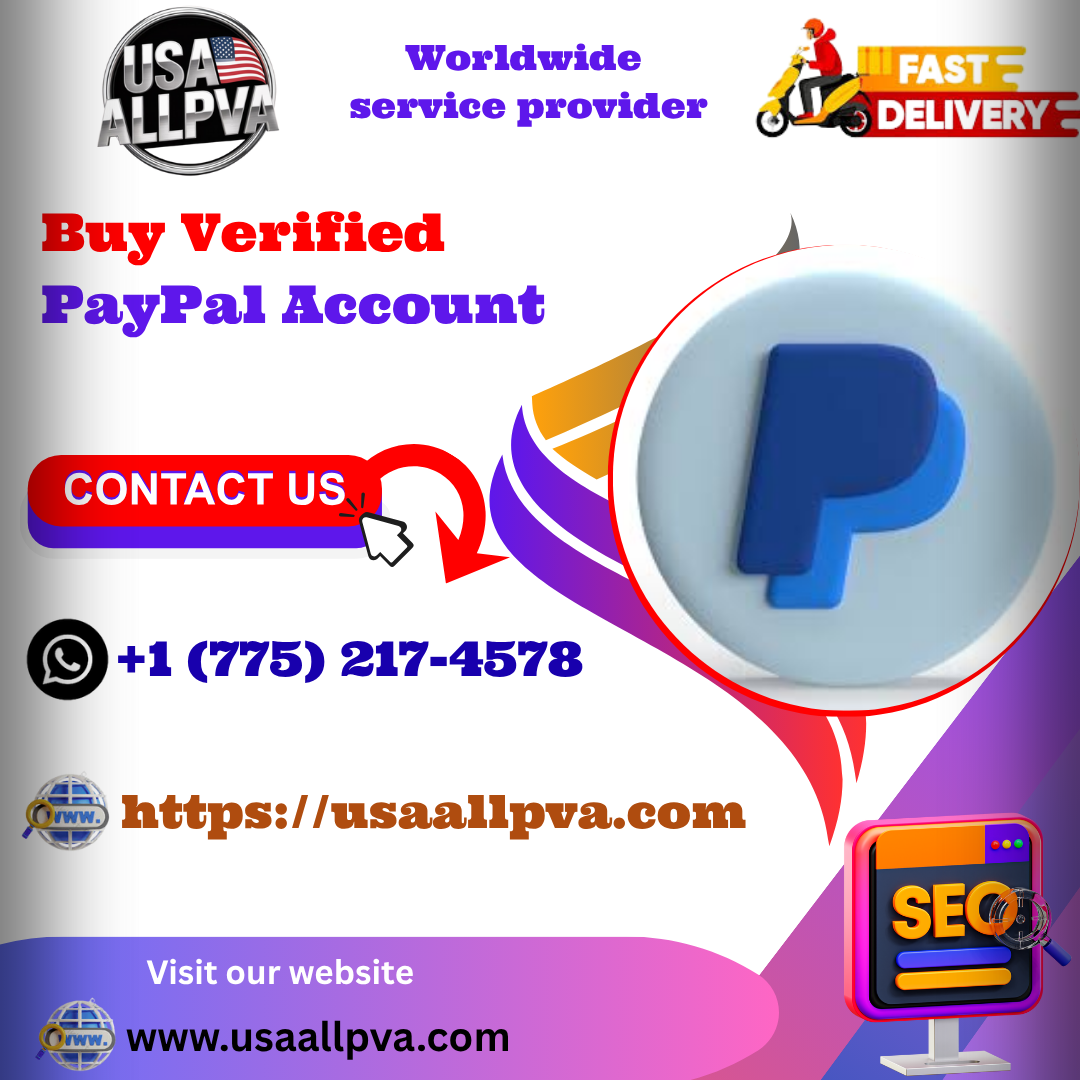 Buy Verified PayPal Account - 100% best Bulk (PVA, Old)