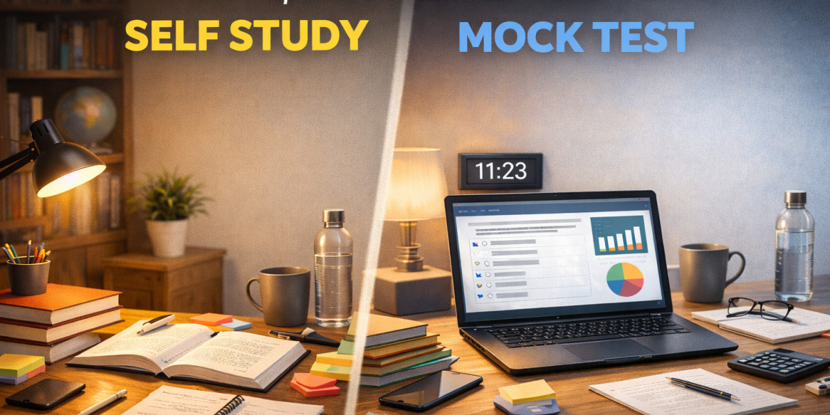 RRB Clerk Preparation: Mock Tests vs Self-Study – Which Is More Effective?