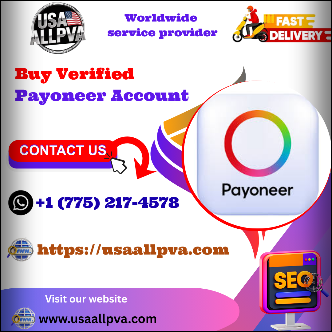 Buy Verified Payoneer Account - 100 % Bulk (PVA, Old)