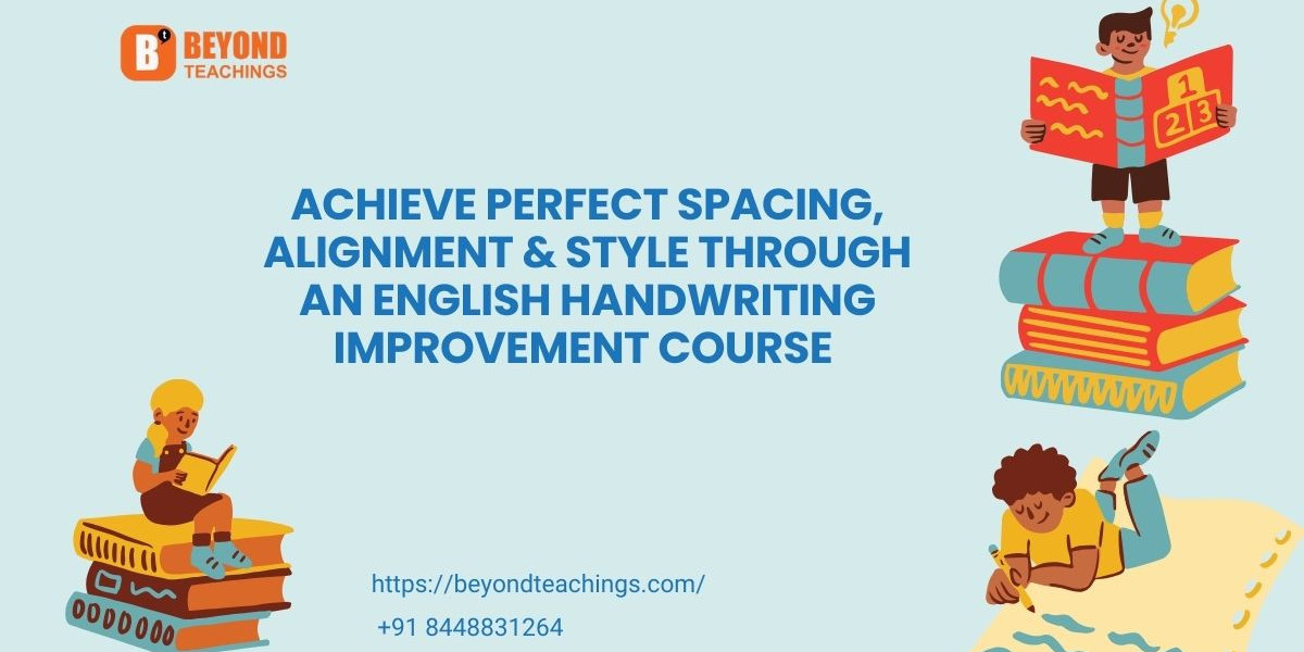 Achieve Perfect Spacing, Alignment & Style Through an English Handwriting Improvement Course